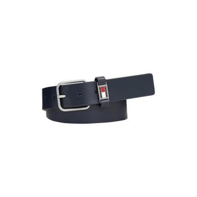 Abbildung von Tommy Jeans Scanton Gürtel business, Herren, Größe: 100, Dark night navy