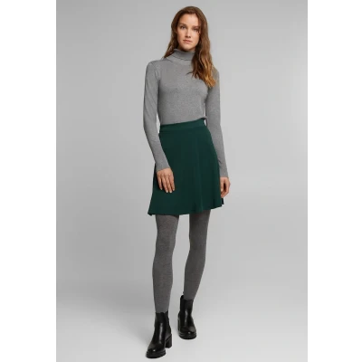 Abbildung von Esprit Plain UNI Strumpfhose, Damen, Größe: 36 38, Light grey melange