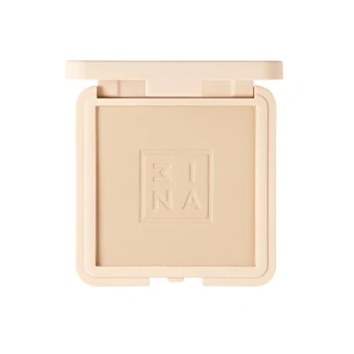 Abbildung von 3INA MAKEUP The Compact Powder 602 Neutral Nude Leichte Textur des Kompaktpuders, die den Hautton ausgleicht Natürliches und seidiges Finish Gleichmäßige Deckkraft Vegan Cruelty Free