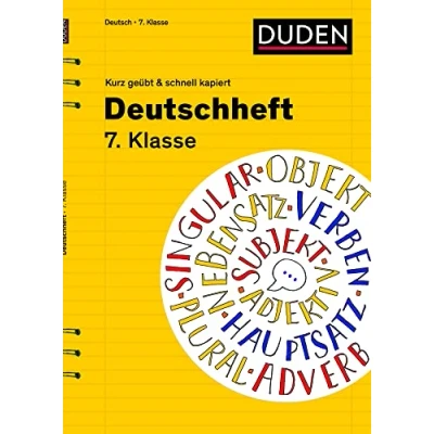 Abbildung von Deutschheft 7. Klasse kurz geübt &amp; schnell kapiert
