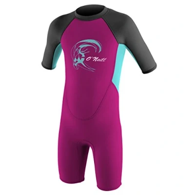 Abbildung von O&#039;Neill Wetsuits Kinder Toddler Reactor Spring Neoprenanzug, Berry/Ltaqua/Graph, 3 Jahre