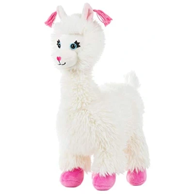 Abbildung von Schaffer Knuddel mich! 5641 Loretta Plüsch Lama, Cremeweiß, M 26 cm
