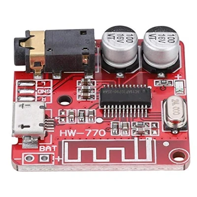 Abbildung von Annadue Verstärkermodul Bluetooth 4.1 DIY Universal Micro USB 5V Verstärker Platine Für Lautsprecher MP3 Decoder Stereo Audio Receiver Modul,
