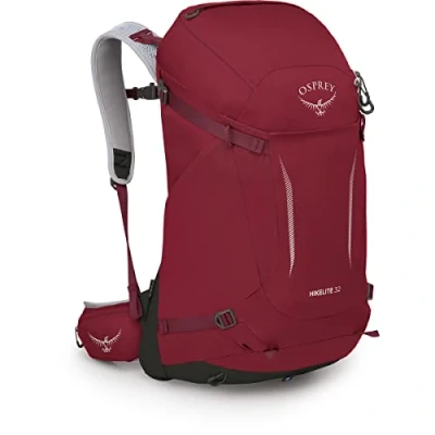 Abbildung von Osprey Hikelite 32 SM 62 CM Trekkingrucksack, Größe: One Size, Sangria red