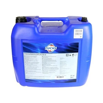 Abbildung von 20 Liter FUCHS TITAN SUPERSYN LONGLIFE 0W 40 Motoröl Öl MB 229.5 VW 502/505.00