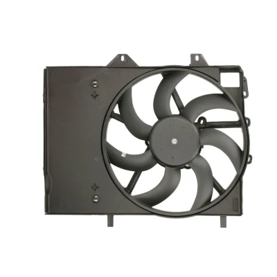 Abbildung von THERMOTEC D8P019TT Lüfter 380 12 320 mit Kühlerlüfterrahmen (Zarge) PEUGEOT: 207 Schrägheck, CC, SW, CITROËN: C3 Picasso, I Schrägheck