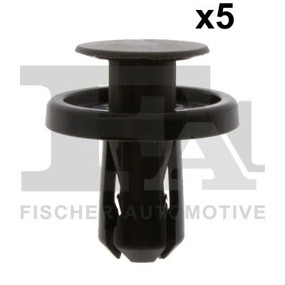 Abbildung von FA1 77 30016.5 Clip, Zier /Schutzleiste schwarz/grau TOYOTA: Auris Schrägheck, RAV4 III SUV, iQ