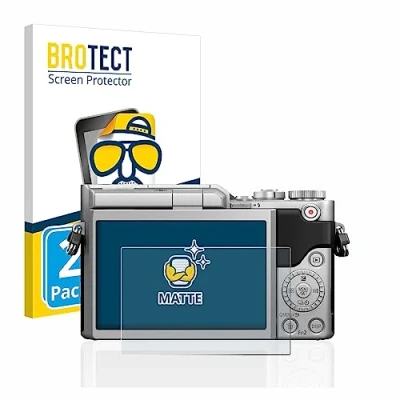 Abbildung von BROTECT Entspiegelungs Schutzfolie für Panasonic Lumix DC GX880 (2 Stück) Matte Displayschutz Folie, Anti Reflex, Fingerprint