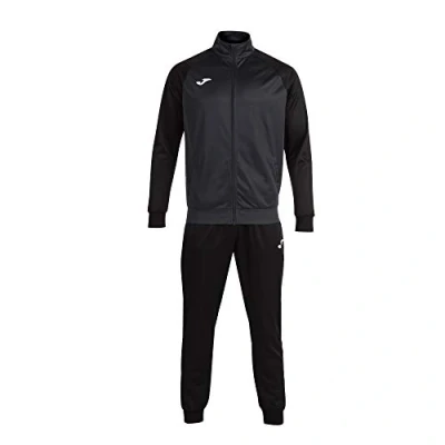 Abbildung von Joma Trainingsanzug für Jungen Strapazierfähiges und schnell trocknendes Set Academy VII Anthrazit Schwarz 3XS