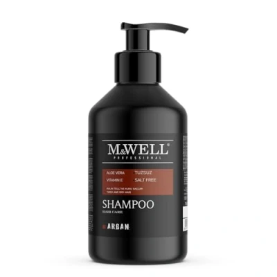 Abbildung von M&amp;WELL Argan Shampoo für trockenes Haar 1000ml
