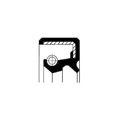 Abbildung von Wellendichtring, Differential CORTECO 12000496B