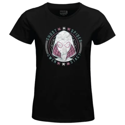 Abbildung von Marvel Damen womarcots040 T Shirt, Schwarz, XXL