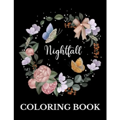 Abbildung von Nightfall Coloring Book: Amazing Colouring Book For Kids And Adults