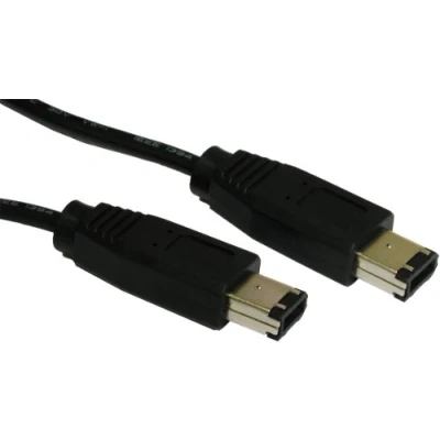 Abbildung von kenable Firewire IEEE 1394 6 Polig Zum Kabel 1 m Anschlusskabel [1 Meter/1m]