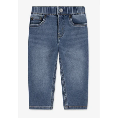 Abbildung von Levi&#039;s SLIM Dobby PULL ON Jeans Straight Leg für Kinder, Größe: 74, Tarnation