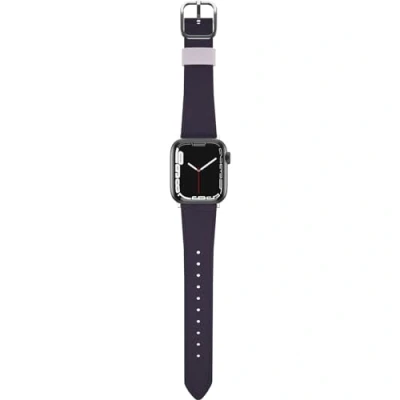 Abbildung von OtterBox Symmetry Cactus Leather Uhrenarmband für Apple Watch 41/40/38mm, weiches, angenehmes und strapazierfähiges Watch, Lila