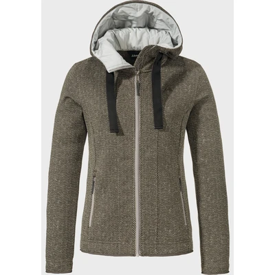 Abbildung von Schöffel Hoody Aurora Fleecejacke, Damen, Größe: 36, Braun