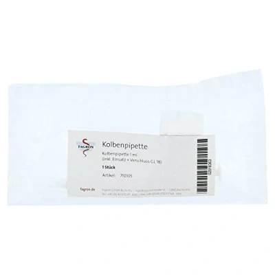 Abbildung von Kolbenpipette 1 ml inkl.Einsatz u.Versch St