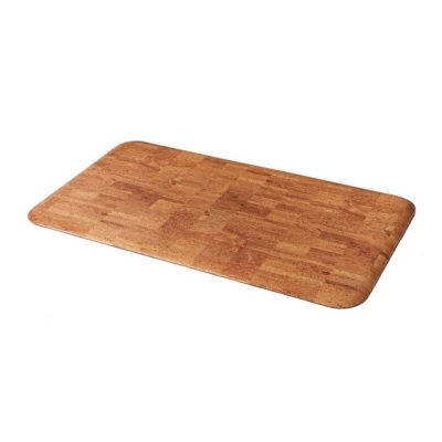 Abbildung von Spetebo Anti Ermüdungsmatte 90 x 50 cm Höhe ca. 1,5 Motiv: Kork Antimüdigkeitsmatte Komfortmatte für langes Stehen in Küche, Schreibtisch etc