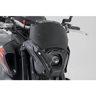 Abbildung von SW MOTECH Windschild Alu schwarz für Yamaha MT 09 /SP2021