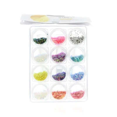 Abbildung von Sibel Nails Lampe Art Glitter Nail Sequin 12x0,5gr