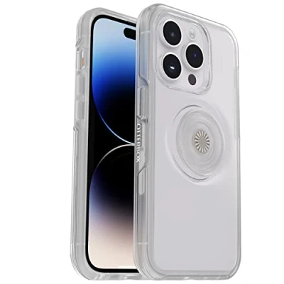 Abbildung von OtterBox Otter + POP Symmetry Clear Serie für iPhone 14 Pro Max (nur) transparent