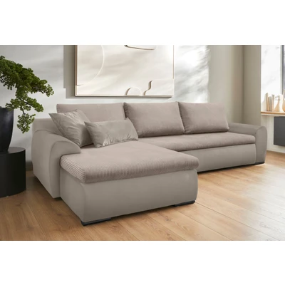 Abbildung von Home affaire Ecksofa &quot;Win L Form&quot;, wahlweise mit Bettfunktion und Bettkasten