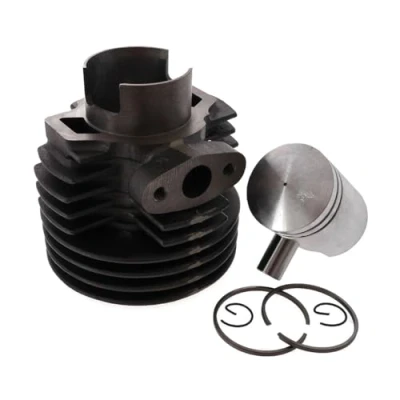 Abbildung von 2EXTREME Zylinder 50ccm 38mm Bohrung und 12mm Kolbenbolzen kompatibel für Puch MV 50 / MS Inklusive Kolben Dichtungen
