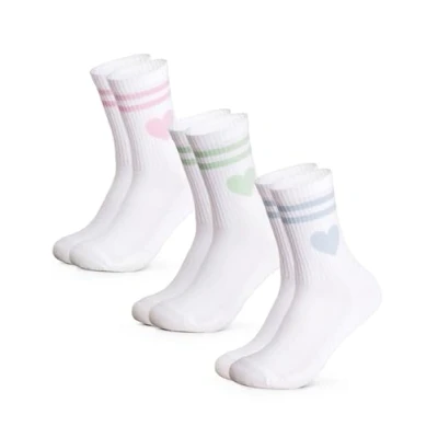Abbildung von Occulto 3 PACK Tennis Socken, Damen, Größe: 39 42, Silver weiß