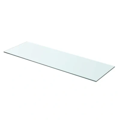 Abbildung von vidaXL Glasboden Glasscheibe Glasplatte für Glasregal Transparent 80 cm x 25