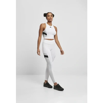 Abbildung von Starter Cropped Top, Damen, Größe: Large, White/black