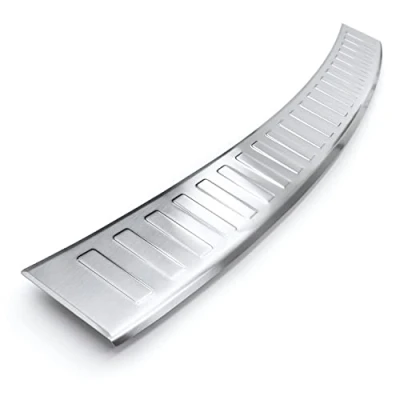 Abbildung von tuning art L212 Edelstahl Ladekantenschutz passend für Opel Astra K Sports Tourer 2015 , Farbe:Silber