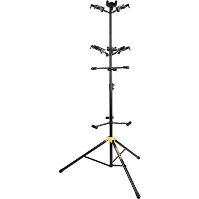 Abbildung von HERCULES Stands GS526BPLUS Plus Series Universal 6 Piece Guitar AutoGrip Display Stand