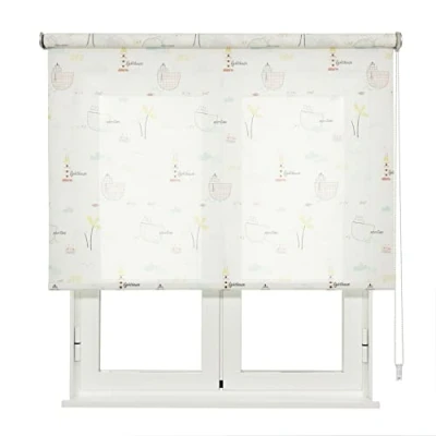 Abbildung von VIEWTEX Seitenzugrollo Lichtdurchlässig Sailor Weiss 120 X 250 cm 5 Jahre Garantie