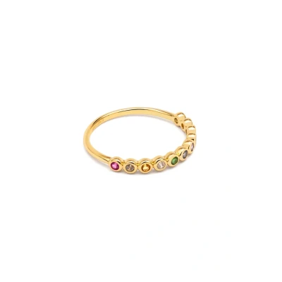 Abbildung von Singularu Orbit Ring goldcoloured, Damen, Größe: 56, Gold coloured
