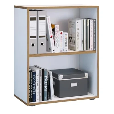 Abbildung von VCM Aktenregal Holz Büro Regal Bücher Ordner Salia 2f, 1 tlg.