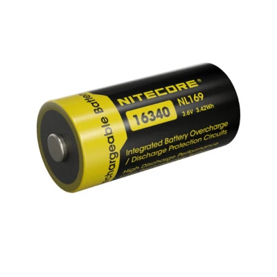 Abbildung von Nitecore NL169 Aufladbarer 16340 Li Ion Akku 950mAh