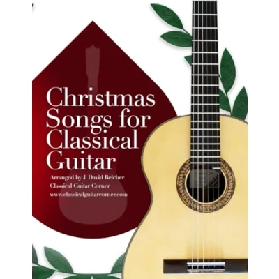 Abbildung von Christmas Songs for classical Guitar: Beautiful arrangements fingerstyle and guitar in both notation TAB