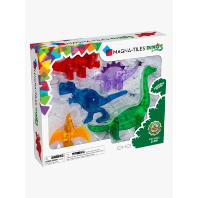 Abbildung von MagnaTiles Dinos Baukasten 5 Teile