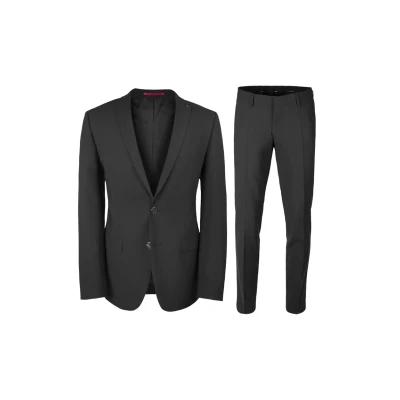Abbildung von ROY Robson SLIM FIT 2 SET Anzug, Herren, Größe: 44, Black