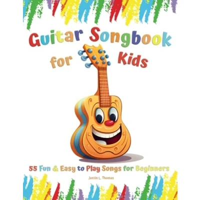 Abbildung von Guitar Songbook for Kids: 55 Fun &amp; Easy to Play Songs Beginners (Book Contains: Sheet Music, Tabs, Chords, Lyrics)