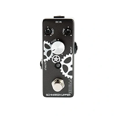 Abbildung von FAME Musikinstrumentenpedal, (Effektgerät Gitarre Fuzz Pedal E Verzerrer mit klassischen Sounds und Sustain Effektpedal Schwarzkupfer, Effekte, Verzerrer), Effektgerät Gitarre,