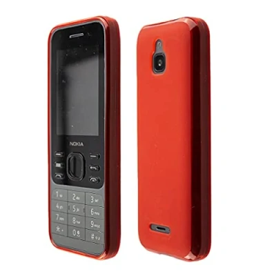 Abbildung von caseroxx TPU Hülle kompatibel mit Nokia 6300 4G, Handy Tasche (TPU in rot)