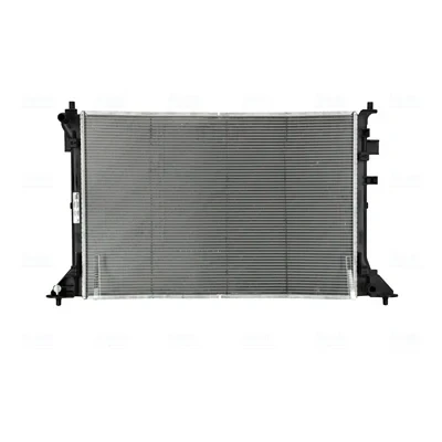 Abbildung von NISSENS 607220 Kühler, Motorkühlung Aluminium 610mm 403mm 16mm mit Dichtungen ohne Kappe, Ausgleichsbehälter Kühlrippen gelötet HYUNDAI: Ioniq 5