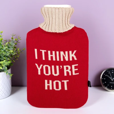 Abbildung von I Think You’re Hot Wärmflasche