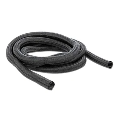 Abbildung von Delock Geflechtschlauch selbstschließend 5 m x 9 mm schwarz