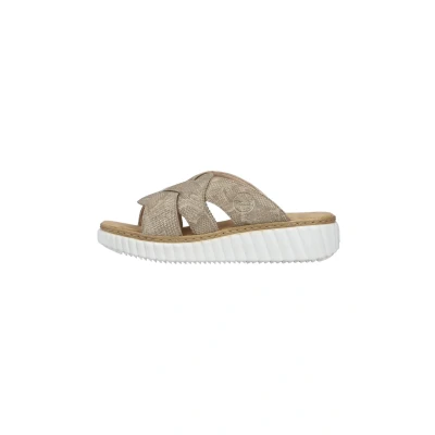 Abbildung von Rieker Damen 63280 Pantolette, Beige, 36 EU