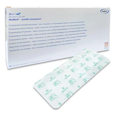 Abbildung von Maimed Porefix Steril 10x25 cm transpare 25 St
