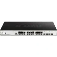 Abbildung von D Link DGS 1210 28P/ME Metro Ethernet Switch [24x Gigabit PoE+, 193W, 4x SFP]