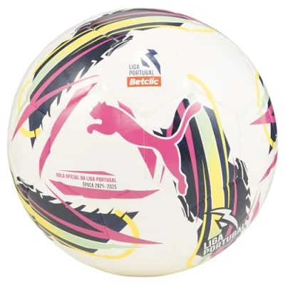Abbildung von Puma LIGA Portugal Hybrid Fussball Fußball, Größe: 5, White multicolor